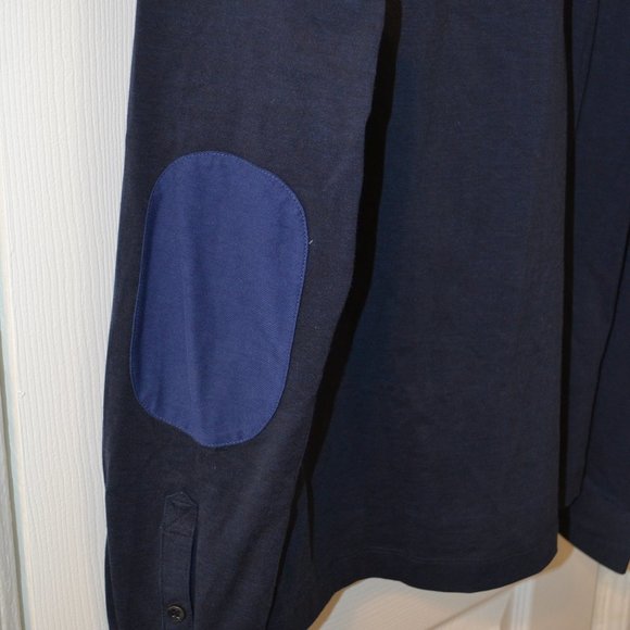 Hugo Boss Long Sleeve Elbow Patch Men's Shirt - Picture 5 of 6